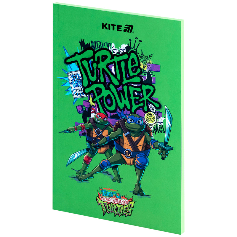 Блокнот Kite Ninja Turtles NT25-193-1, термобіндер, А5, 64 аркуші, нелінований. Фото 2