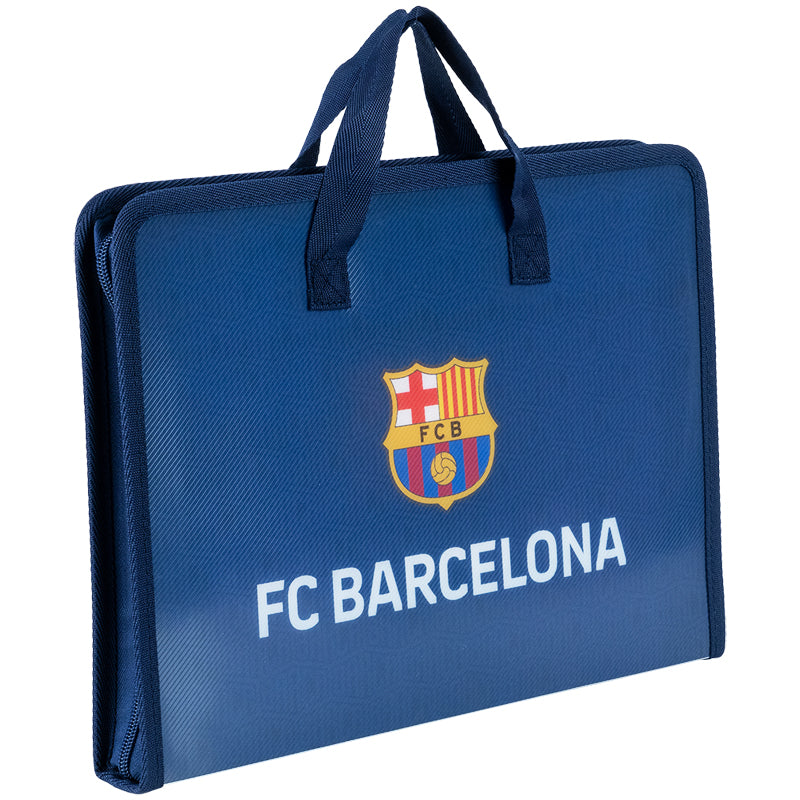 Папка-портфель на блискавці Kite FC Barcelona BC25-202, 1 відділення, A4. Фото 2