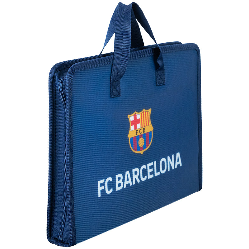 Папка-портфель на блискавці Kite FC Barcelona BC25-202, 1 відділення, A4. Фото 3
