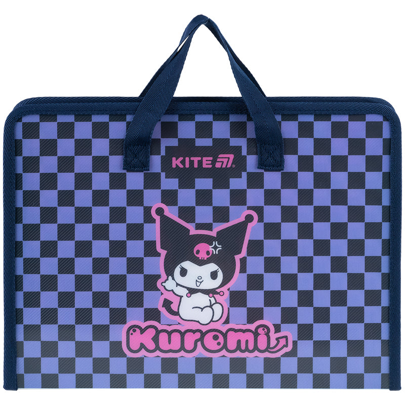 Папка-портфель на блискавці Kite Kuromi HK25-202-2, 1 відділення