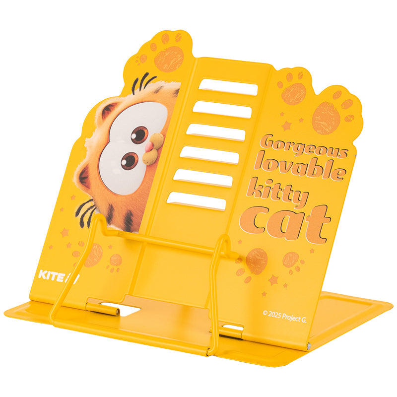 Підставка для книг Kite Garfield GF25-390, металева. Фото 2