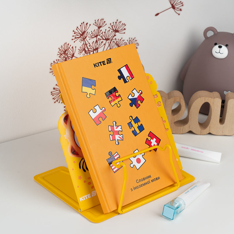 Підставка для книг Kite Garfield GF25-390, металева. Фото 4