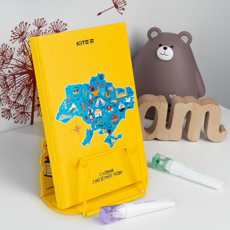 Підставка для книг Kite Garfield GF25-392, металева. Фото 4