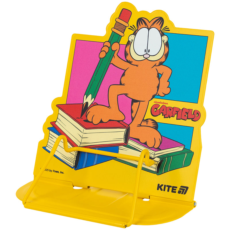 Підставка для книг Kite Garfield GF25-392, металева. Фото 2