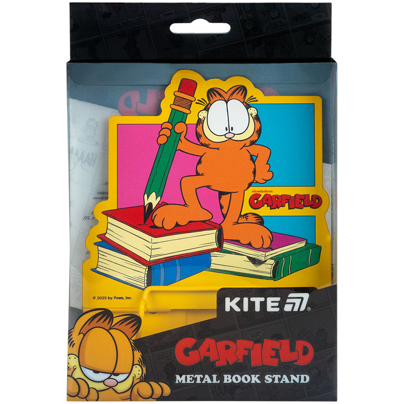 Підставка для книг Kite Garfield GF25-392, металева. Фото 3