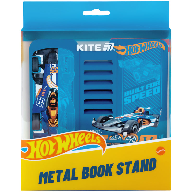 Підставка для книг Kite Hot Wheels HW25-390, металева. Фото 3