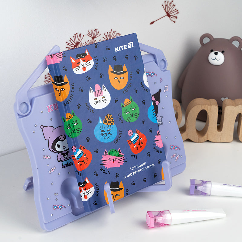 Підставка для книг Kite Kuromi HK25-391-2, пластикова. Фото 4