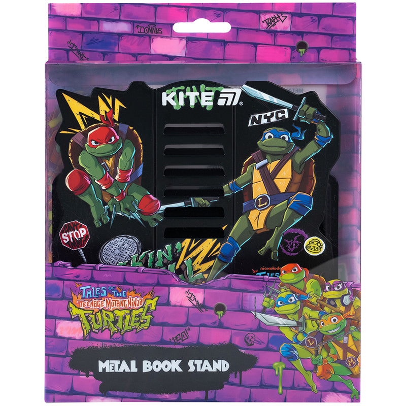 Підставка для книг Kite Ninja Turtles NT25-390, металева. Фото 3