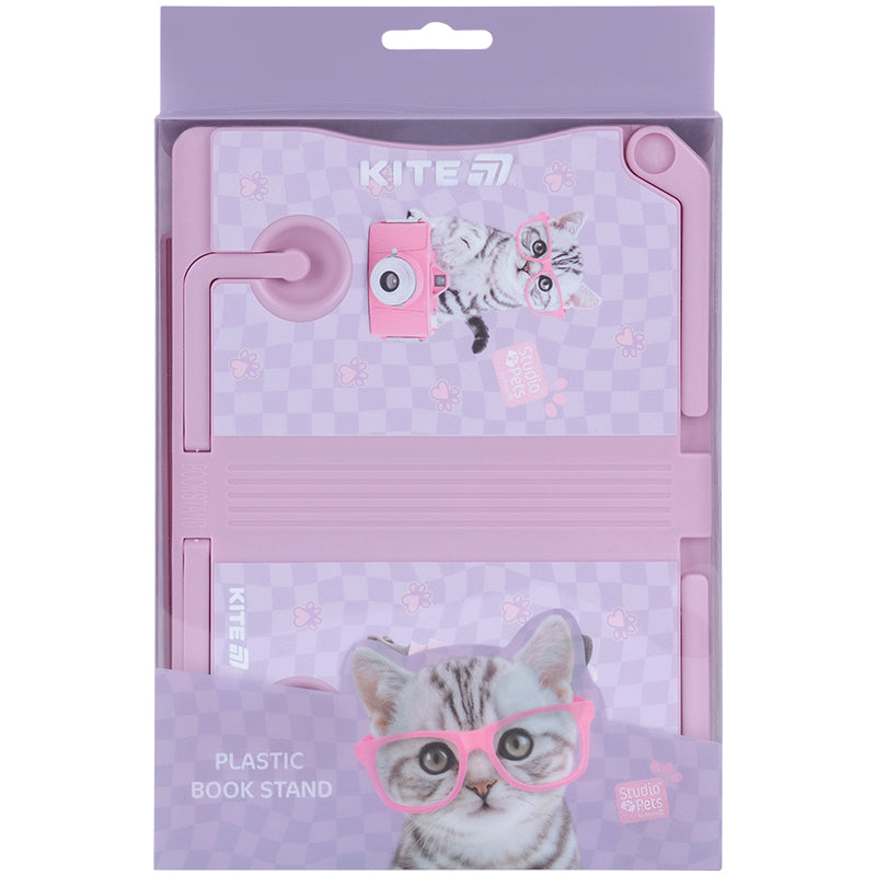 Підставка для книг Kite Studio Pets SP25-391, пластикова. Фото 3