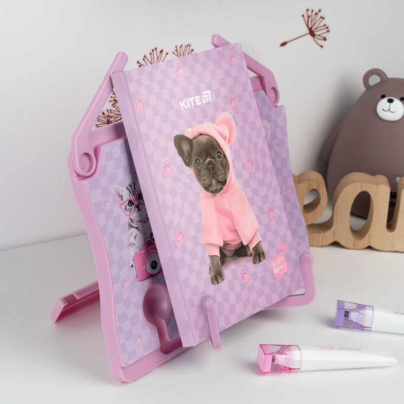 Підставка для книг Kite Studio Pets SP25-391, пластикова. Фото 4