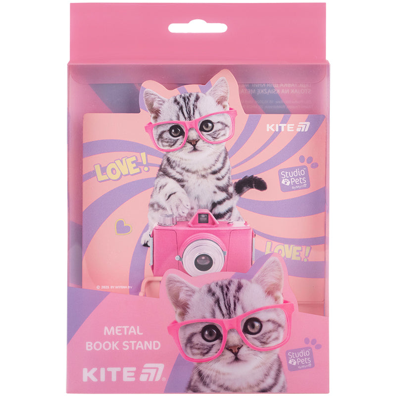 Підставка для книг Kite Studio Pets SP25-392, металева. Фото 3