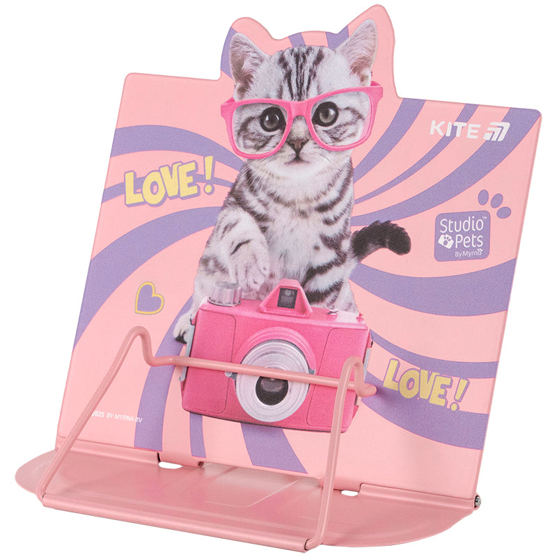 Підставка для книг Kite Studio Pets SP25-392, металева. Фото 2