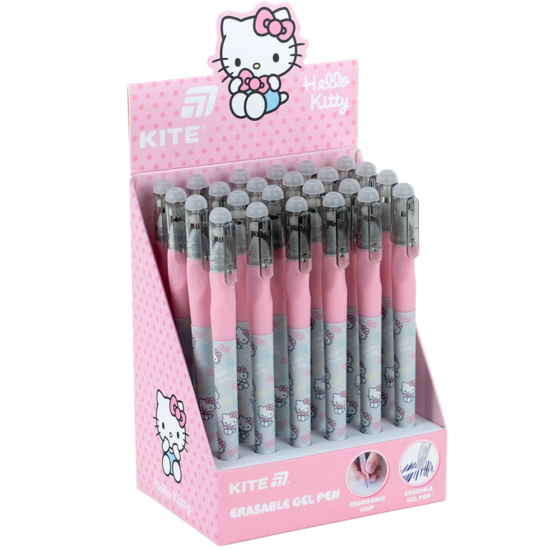 Ручка гелева пиши-стирай Kite Smart Hello Kitty HK25-098, синя