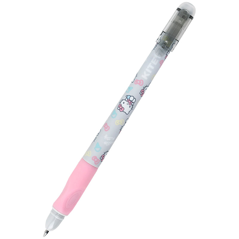 Ручка гелева пиши-стирай Kite Smart Hello Kitty HK25-098, синя. Фото 2