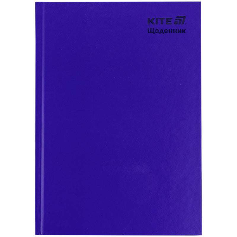 Щоденник шкільний Kite K25-262-15, тверда обкладинка, синій