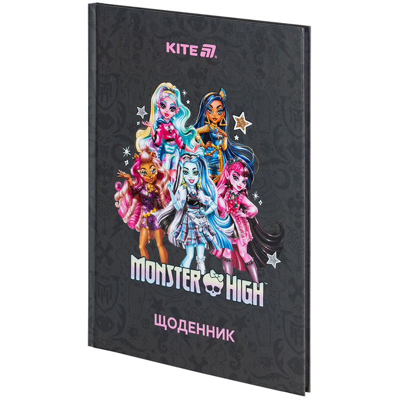 Щоденник шкільний Kite Monster High MH25-262, тверда обкладинка. Фото 2