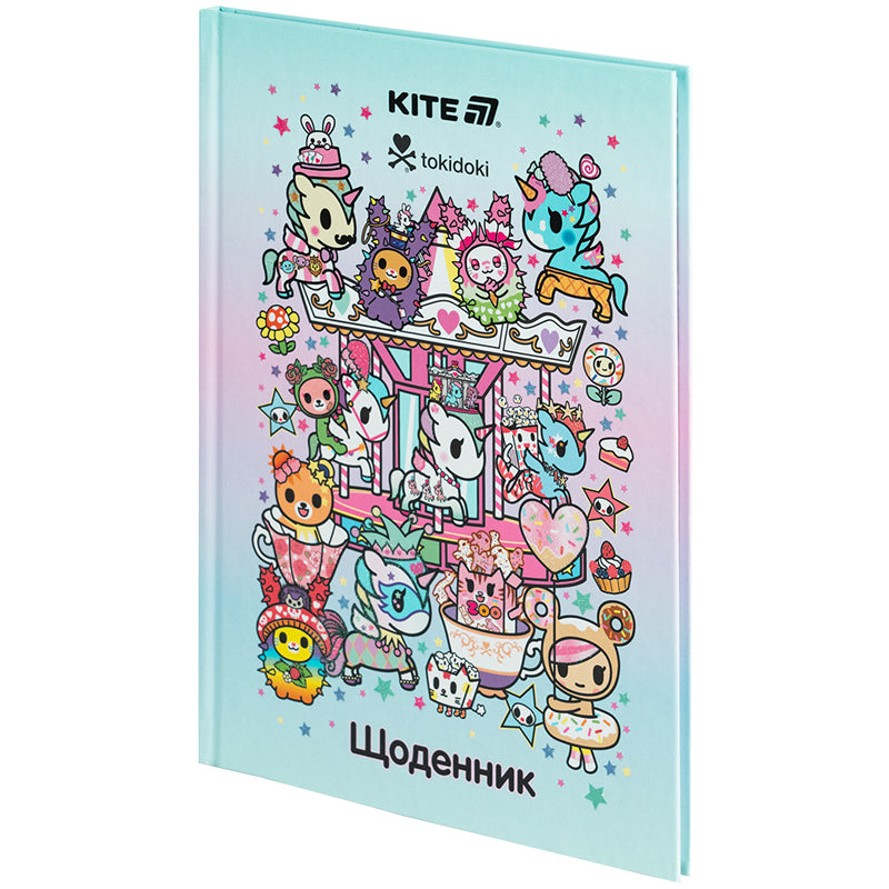 Щоденник шкільний Kite tokidoki TK25-262, тверда обкладинка. Фото 2