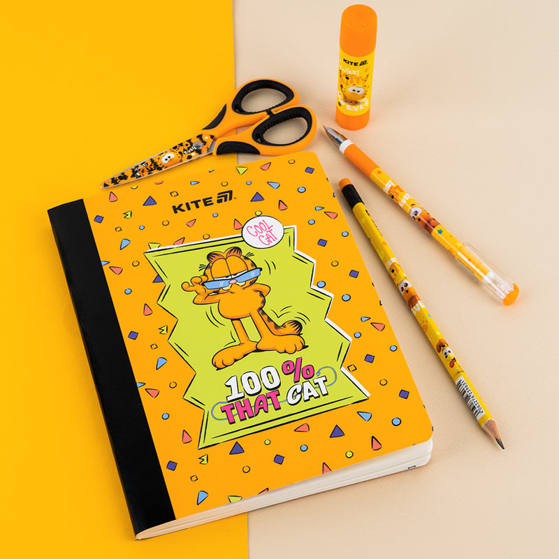 Блокнот з магнітною закладкою Kite Garfield GF25-192, А5, 60 аркушів, клітинка. Фото 5