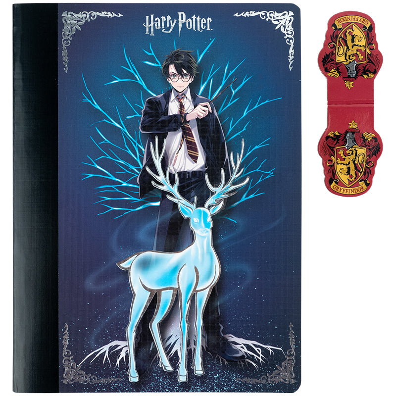 Блокнот з магнітною закладкою Kite Harry Potter HP25-192, А5, 60 аркушів, клітинка. Фото 2
