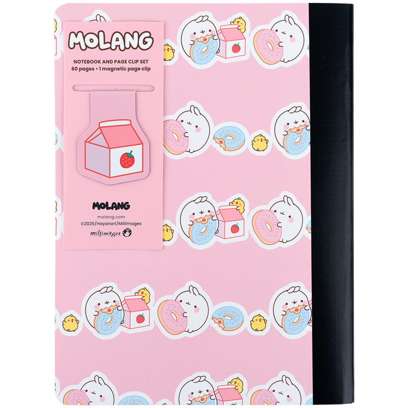 Блокнот з магнітною закладкою Kite Molang ML25-192, А5, 60 аркушів, клітинка. Фото 4