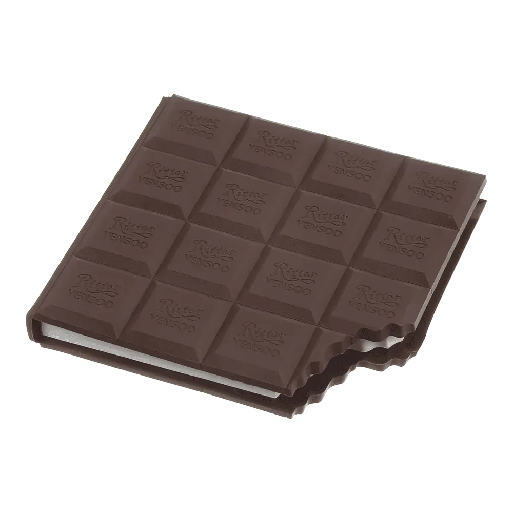 Блокнот ZiBi Chocolate 100х87 мм 80 аркушів нелінований ароматизована обкладинка ZB.12470-19