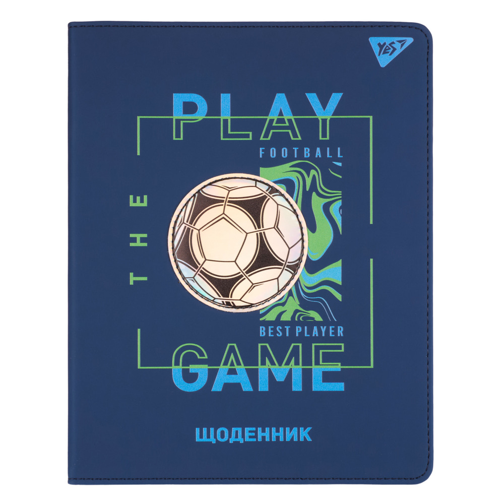 Щоденник шкільний YES PU інтегральний Best player А5 40 аркушів 911618