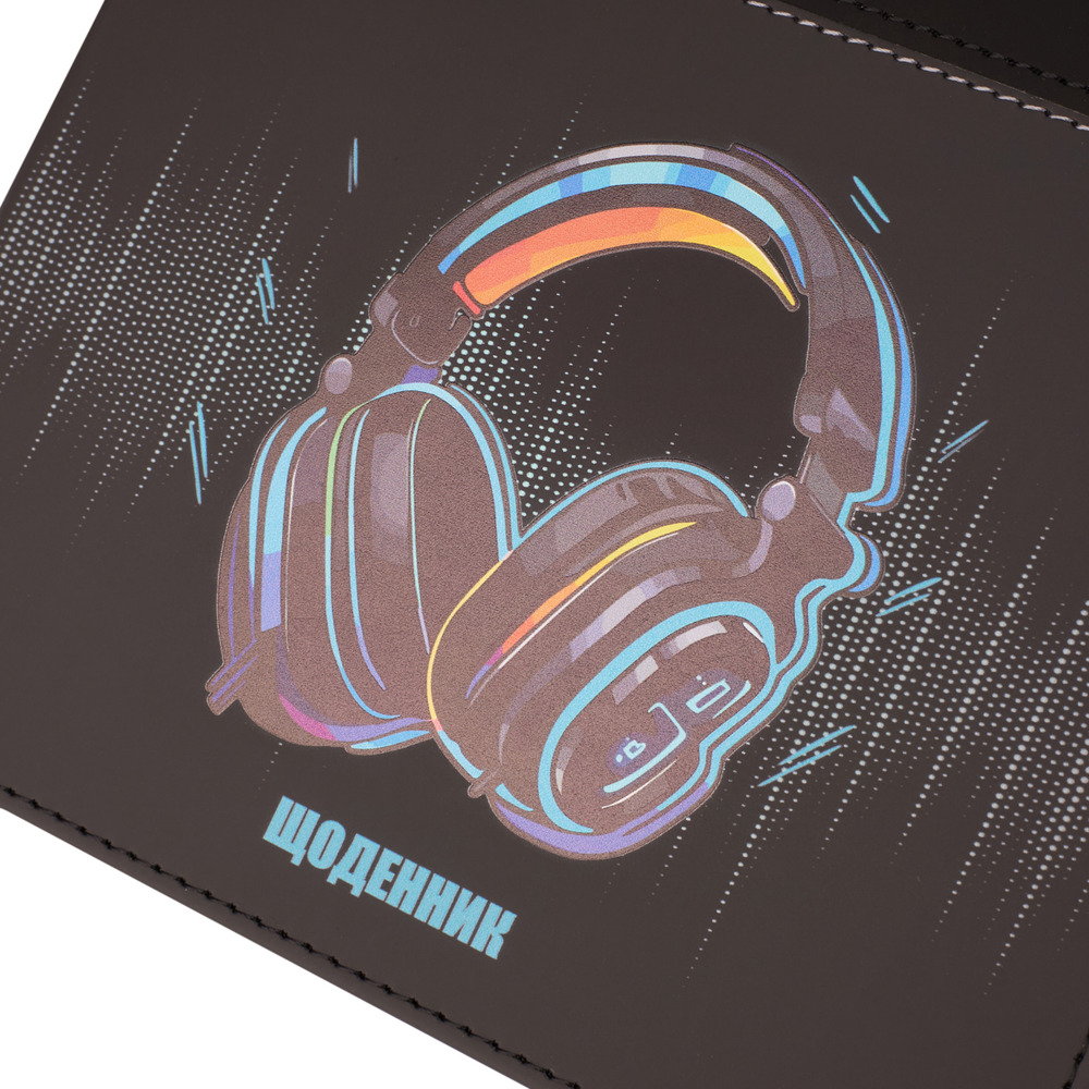 Щоденник шкільний YES PU інтегральний Headphones А5 40 аркушів 911620. Фото 3