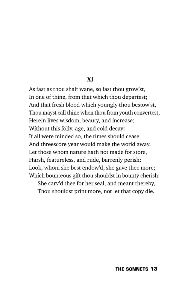 Книга The Sonnets - William Shakespeare. Фото 13