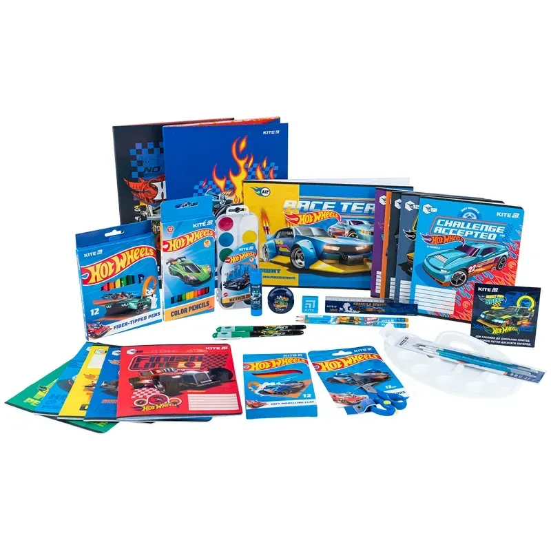 Подарунковий набір до школи Kite Hot Wheels HW25-S01. Фото 3