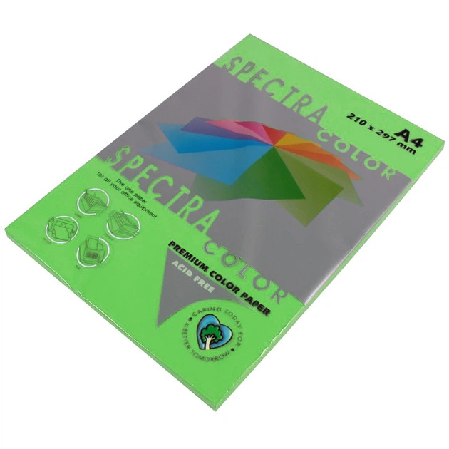 Папір Spectra color А4 250 аркушів інтенсивний зелений IT230