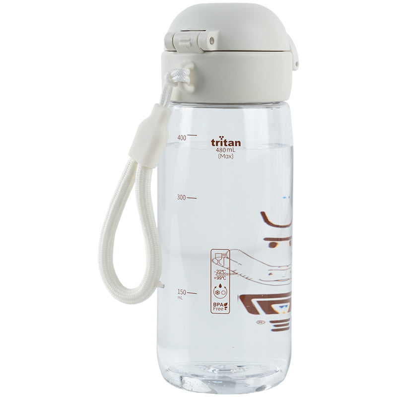 Пляшечка для води Kite K25-1236-1, 480 мл, біла. Фото 2