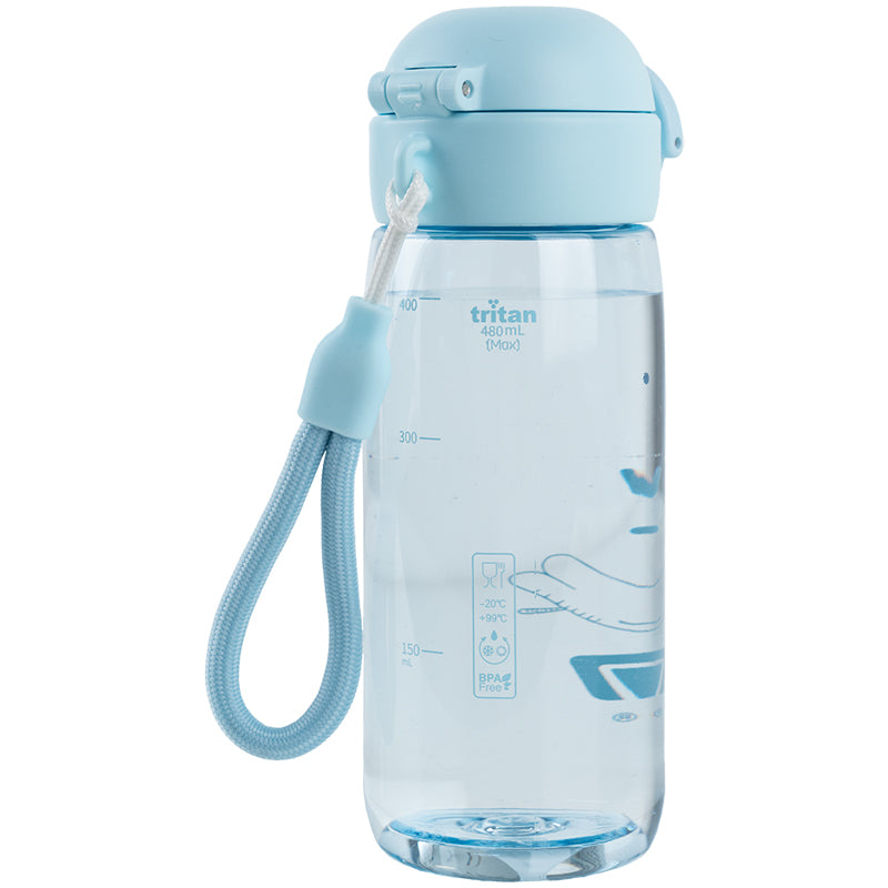 Пляшечка для води Kite K25-1236-2, 480 мл, блакитна. Фото 2