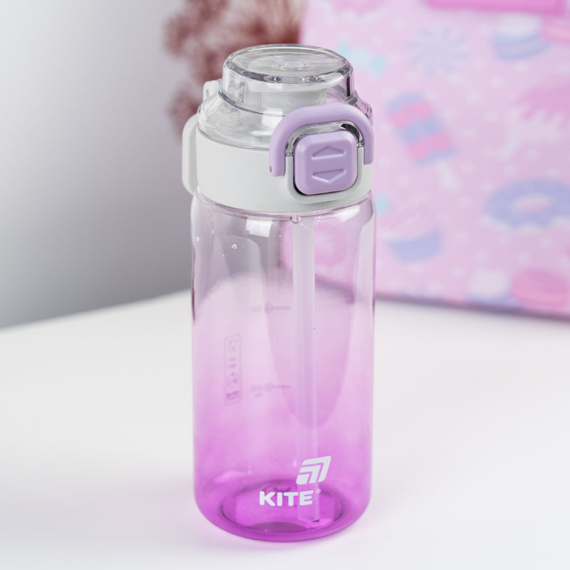 Пляшечка для води Kite K25-1212-3, 600 мл, фіолетова. Фото 6