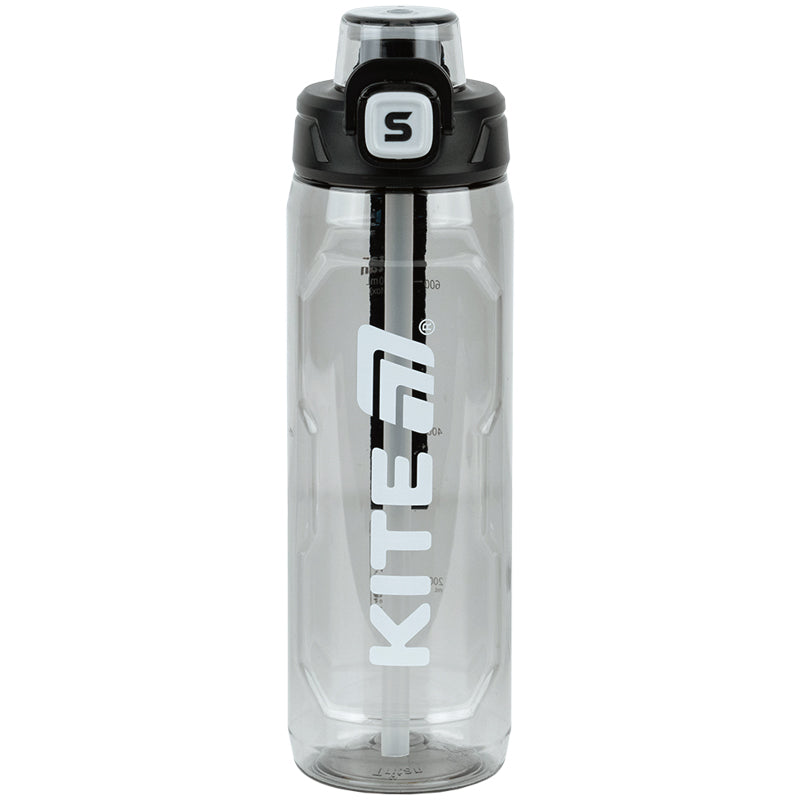 Пляшечка для води Kite K25-1211-1, 800 мл, чорна