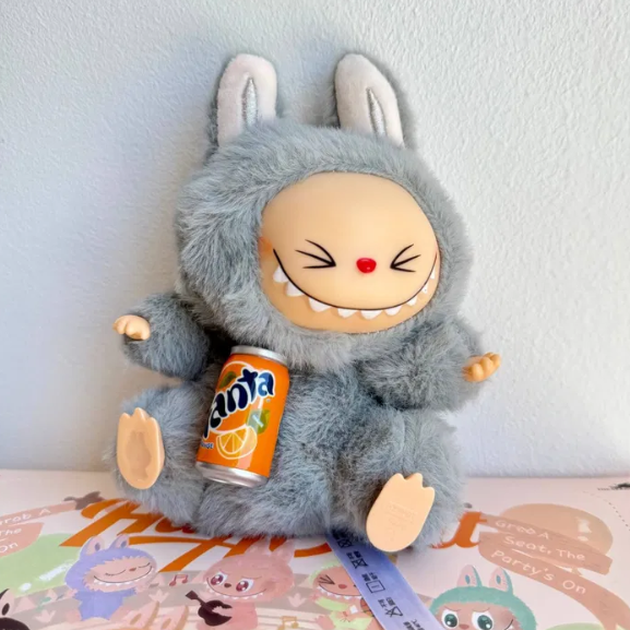 Лабубу м`яка іграшка Pepsi Fanta Sprite 15см 2 сезон . Фото 3