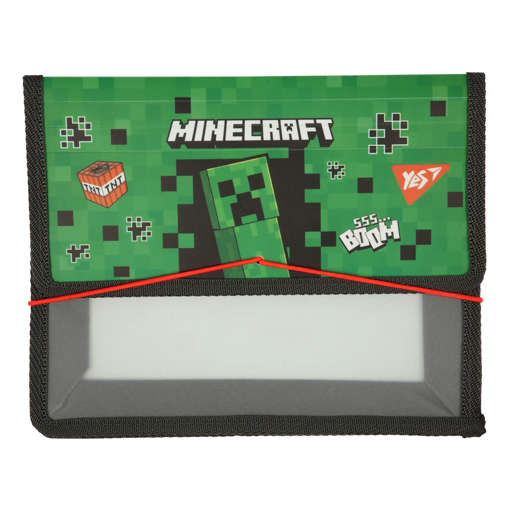 Папка для зошитів Yes пластикова на резинці В5 Minecraft 492307
