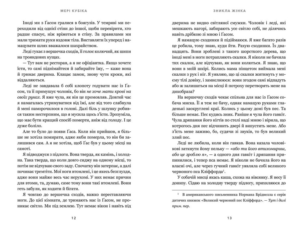 Книга Зникла жінка 	- Мері Кубіка. Фото 5