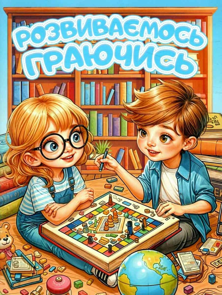Книга Розвиваємось граючись. Блакитна