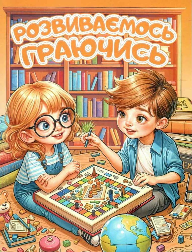 Книга Розвиваємось граючись. Помаранчева