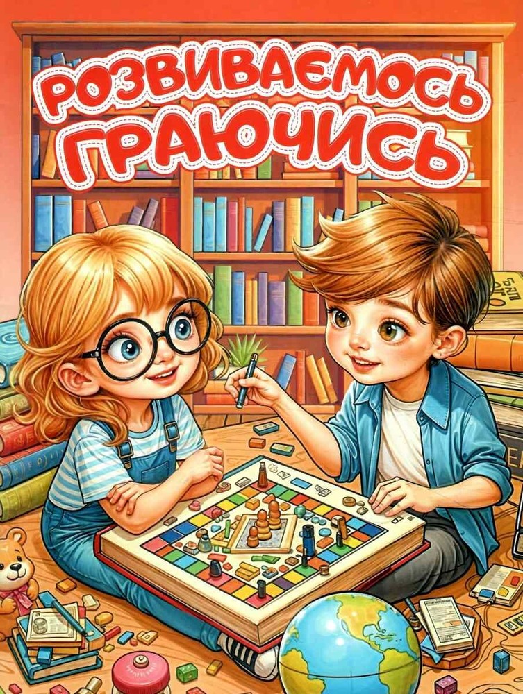 Книга Розвиваємось граючись. Червона