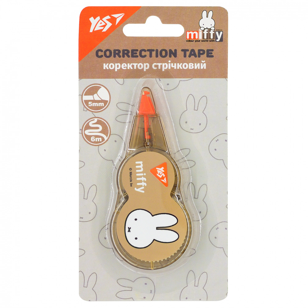Коректор стрічковий Yes 5мм х 6м Miffy 340119. Фото 3