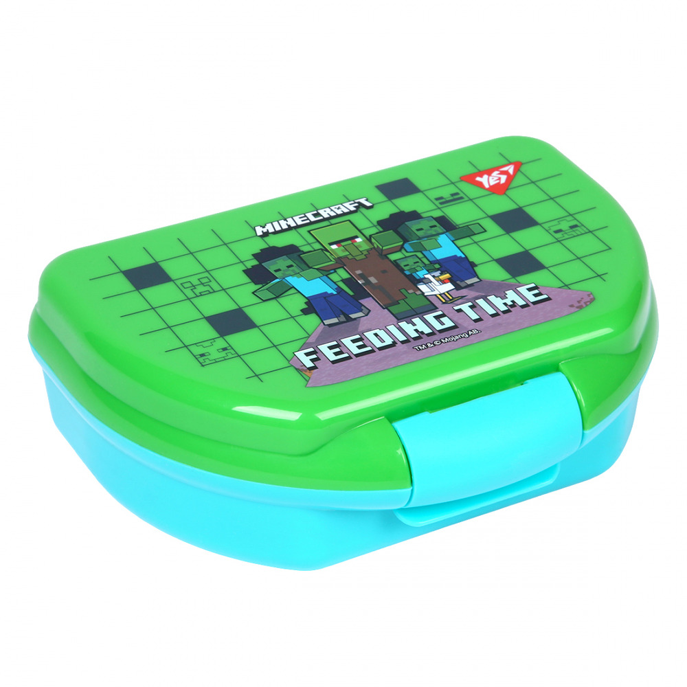 Ланчбокс Yes Minecraft зелений 350 мл 708360