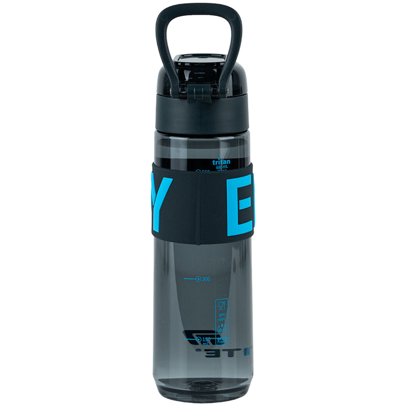 Пляшечка для води Kite K25-1233-2, 680 мл, чорно-блакитна. Фото 2