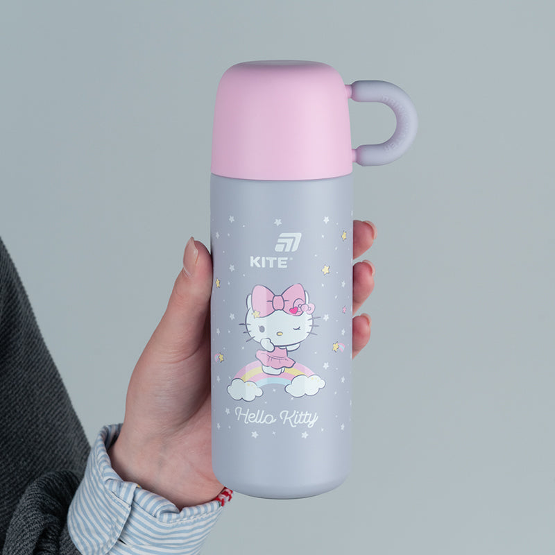 Термос Kite Hello Kitty HK25-312-1, 480 мл, сірий. Фото 6