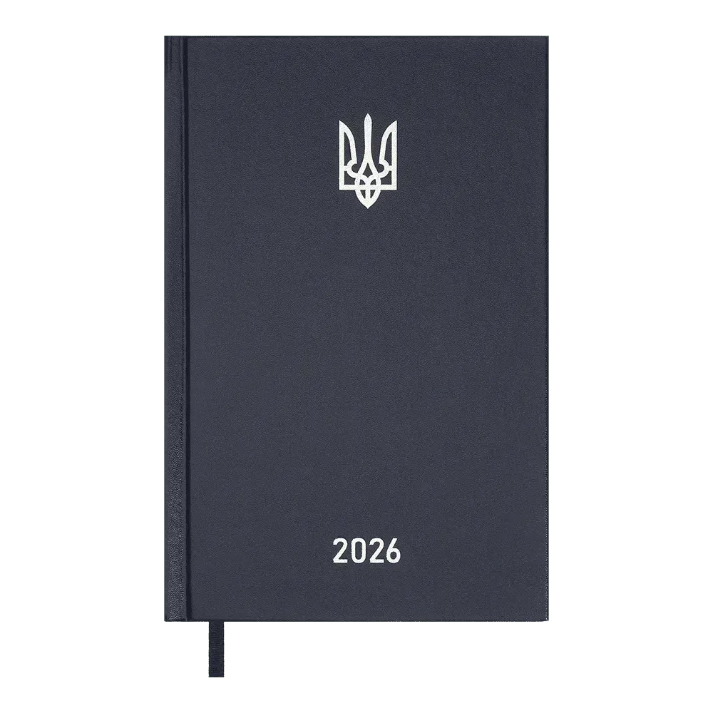 Щоденник датований Buromax Airy A5 з бумвінілу 320 сторінок синій BM.21165-02
