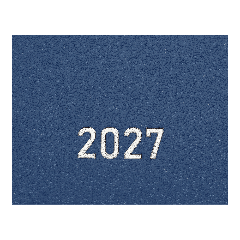 Щоденник датований Buromax Airy 2027р A5 з бумвінілу 320 сторінок синій BM.21165-02. Фото 5