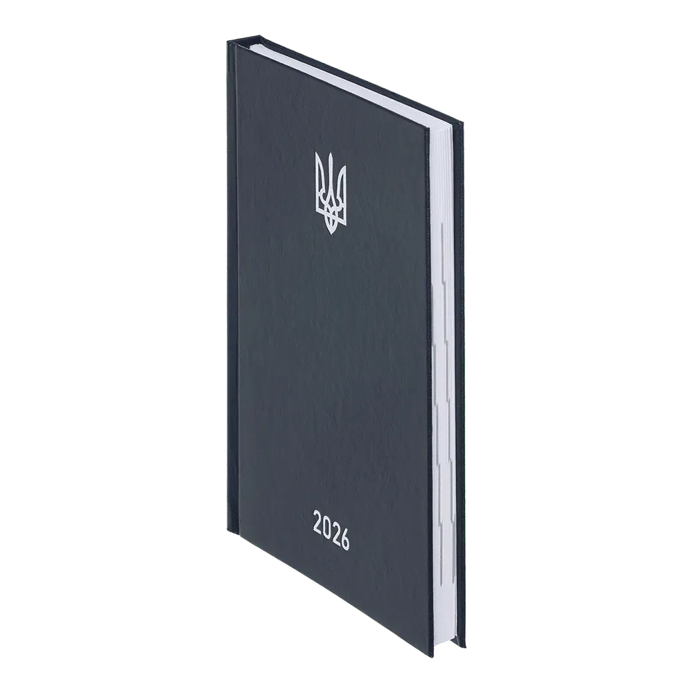 Щоденник датований Buromax Airy A5 з бумвінілу 320 сторінок синій BM.21165-02. Фото 2