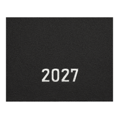 Щоденник датований Buromax Airy 2027р A5 з бумвінілу 320 сторінок чорний BM.21165-01. Фото 5