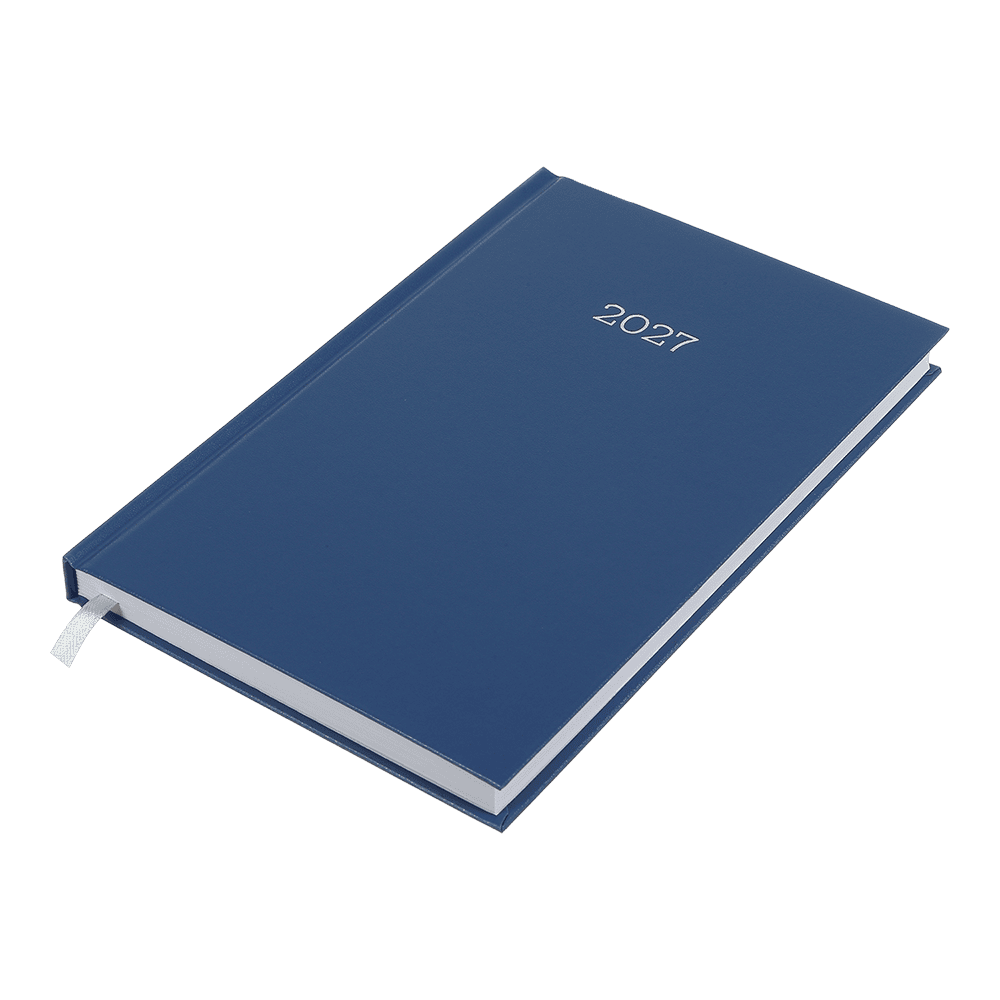 Щоденник датований Buromax Simple 2027р A5 з бумвінілу 320 сторінок синій BM.21166-02. Фото 3