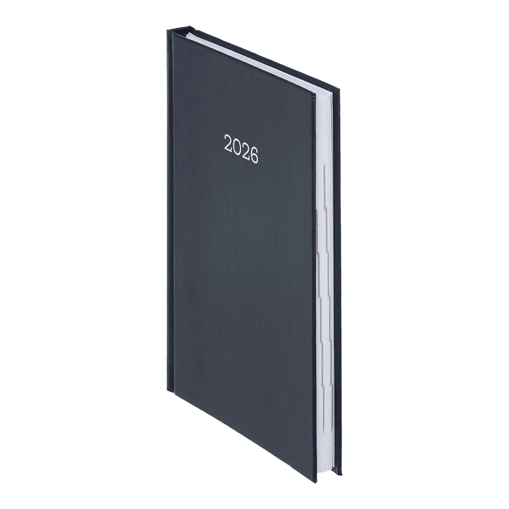 Щоденник датований Buromax Simple A5 з бумвінілу 320 сторінок синій BM.21166-02. Фото 2